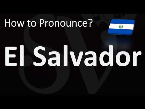 How to Pronounce El Salvador? | Spanish VS. English