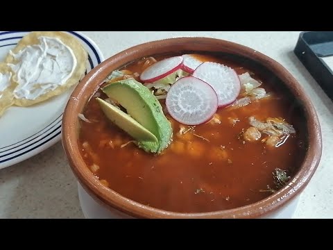 POZOLE DE POLLO ....PASO A PASO