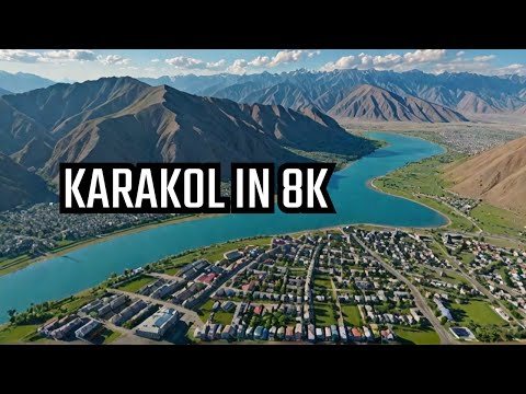 Karakol, Kyrgyzstan 🇰🇬 in 8K ULTRA HD HDR Dolby Vision™ Drone Footage