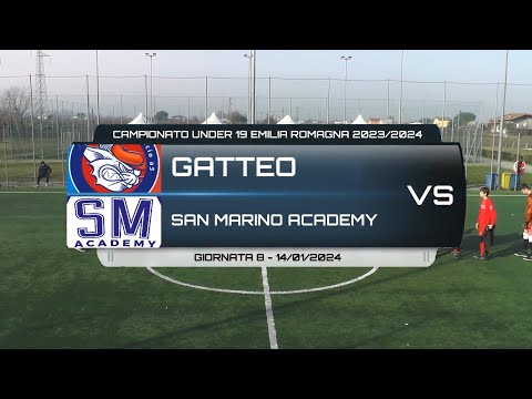 GATTEO VS SAN MARINO ACADEMY - CAMPIONATO UNDER 19 EMILIA ROMAGNA 2023/2024 - GIORNATA 8 - 14/01/24