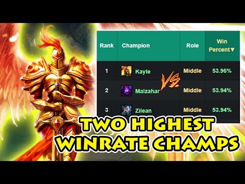 KAYLE VS MALZAHAR: WHO WILL WIN!? TWO HIGHEST WINRATE CHAMPS MID: Place Your Bets!