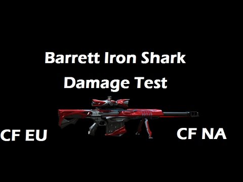 Barrett Iron Shark damage test -CF EU and CF NA
