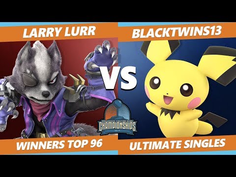 DHATL 2019 SSBU - T1 | Larry Lurr (Wolf) Vs. EMG | Blacktwins13 (Pichu) Tournament Winners Top 96