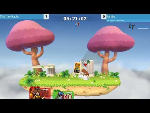 Smash N Splash 5 - PikaThePikachu vs Rambo - Slap City - Losers Semis
