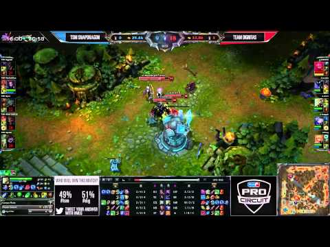Team Solomid (TSM) vs Dignitas (DIG) || MLG Anaheim NA LCS Summer 2013 W3D1 || Full Game HD