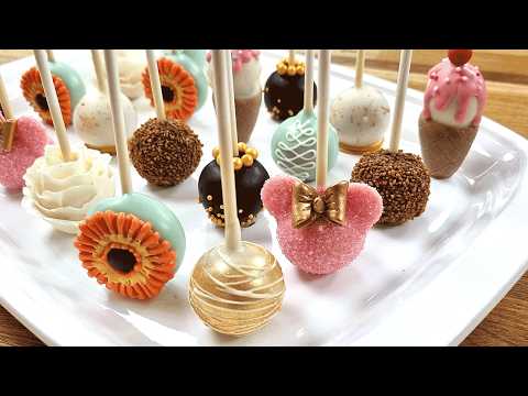 Cake Pops Decorations SIMPLE Cake pop Recipe