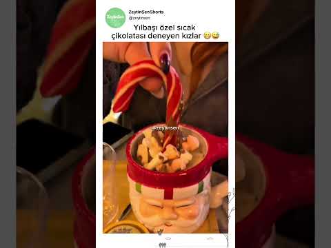 Yılbaşına özel sıcak çikolata 🎄🎅