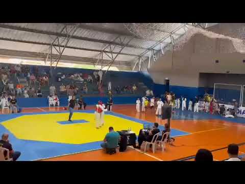 Taekwondo indiara-goias 1"torneio Municipal 2026 atletas João Victor Fernandes x Miguel Pereira 