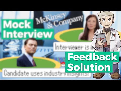 FEEDBACK: McKinsey Case Interview - solved by ex-McKinsey Interviewer