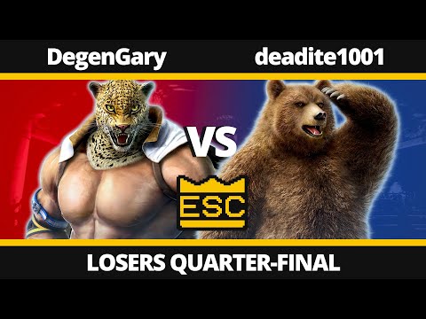 ESC 49 -EX- Losers Quarter-Final - DegenGary (King) Vs. deadite1001 (Kuma) - Tekken 7 UK Local