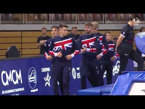 Great Britain - 2022 TeamGym Europeans, senior men's team final