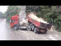 Truck Fail Compilation E32 Pure Sound Compilation Of Trucks Fails Top Dangerous Moments Of Dumpers