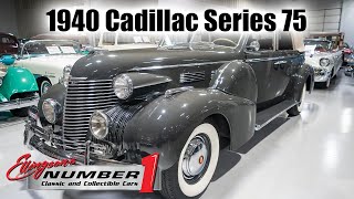 Video Thumbnail for 1940 Cadillac Series 75
