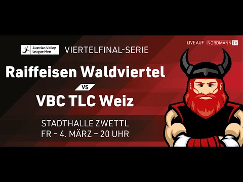 AVL 1/4 Finalspiel - Spiel 1: URW Raiffeisen Waldviertel vs. VBC TLC Weiz