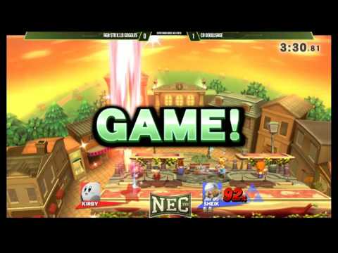 NEC 17 Smash 4 Loser Finals AGN STR KID Googles vs cR Dekillsage