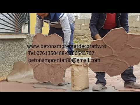 Beton Amprentat Rădoaia -  Bacău  Tel.0761350488 -0766543767