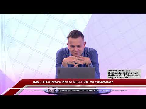 TV REPLIKA 30.10.2023. - IMA LI ITKO PRAVO PRIVATIZIRATI ŽRTVU VUKOVARA?