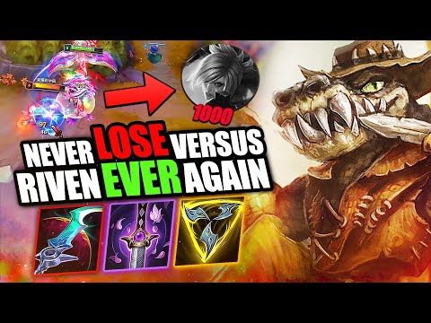 This Is Why Renekton ALWAYS Destroy Riven | Renekton Vs Riven | Stream VOD #4