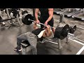 450 BENCH!!! BODYWEIGHT 156!!!
