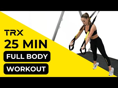TRX Workout 25 Minute Full Body Flow at Home