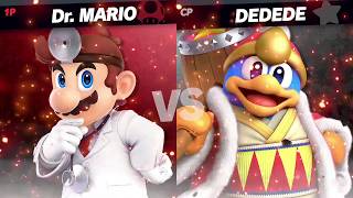 大乱闘スマッシュブラザーズ special ドクターマリオ VS デデデ大王