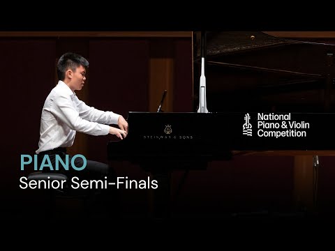 Piano Senior Semi-Finals | National Piano & Violin Competition 2025