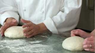 Sourdough bread: shaping and baking the bread