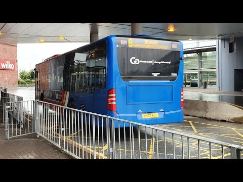 😎😎*Beast* Go North East 5280 NK07 KPP Mercedes Citaro On Service 6