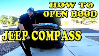 Jeep Compass How to Open the Hood
