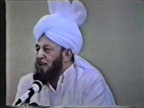 Historic Friday Sermon by Hadhrat Mirza Tahir Ahmad rh - 19 August 88