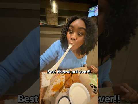 Is this the best cheese pull you’ve seen? 🧀 #chilis #cheesepull #fyp