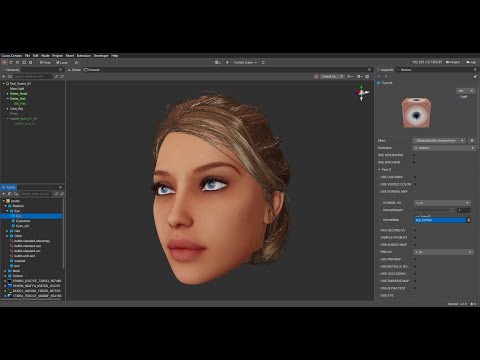 Dynamic Eye Rendering in Cocos Creator