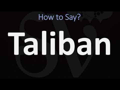 How to Pronounce Taliban? (CORRECTLY)