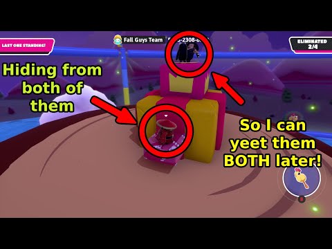 Outsmarting my 2 Pine Climb Opponents by Hiding!