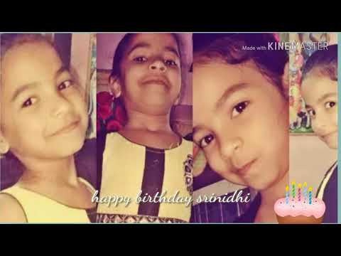 Happy birthday dear srinidhi
