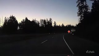 Commercial driver ticketed for travelling wrong way on West Shore highway: RCMP