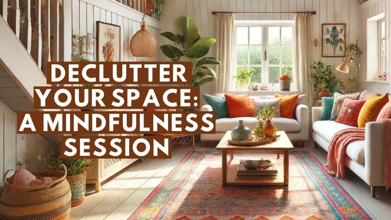 Mindful Decluttering & Cleaning for 20 Minutes | A Meditative Approach to Organizing Your Stuff