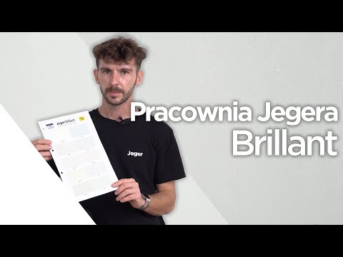💡Pracownia Jegera - Efekt brokatu na ścianie - Farba dekoracyjna Jeger Brillant - DIY
