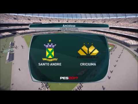 Santo André x Criciuma Copa Sao Paulo de Futebol Junior 2017 PES 2017