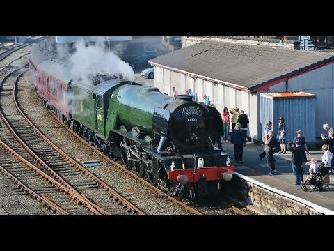 The Flying Scotsman at Holyhead North Wales