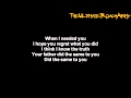 Papa Roach - Broken Home {Lyrics on screen} HD