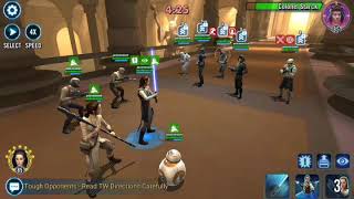 SWGOH Territory War:. Will SRP sub well enough for R2 to kill super troopers?