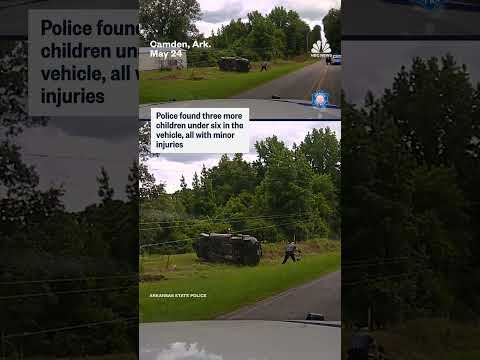 Baby safe after being ejected during police chase