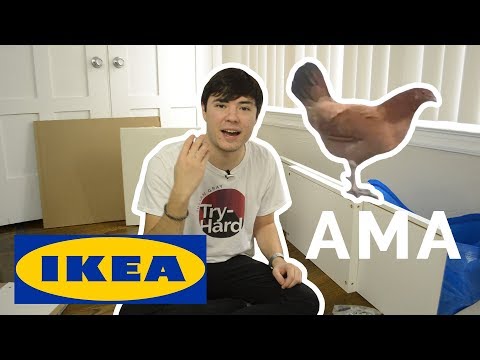 AMA While Building IKEA Furniture
