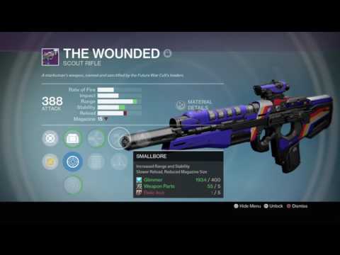 Godly FWC "Wounded" Scout Roll!