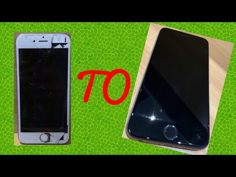 iPhone 6s 128GB space gray screen and home button restoration