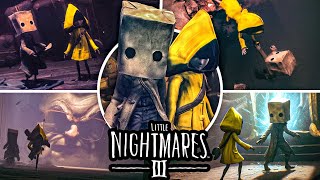 Playing as MONO & SIX in Little Nightmares 3! (+Good Ending) | FULL GAME [Showcase]