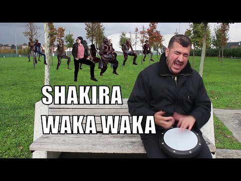 Shakira - Waka Waka With Michael Jackson Thriller Zombie Dance ...
