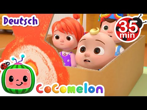 Zug Lied | CoComelon Deutsch | Cartoons und Kinderlieder