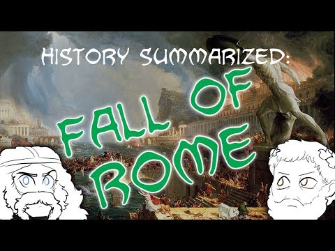 History Summarized: The Fall of Rome